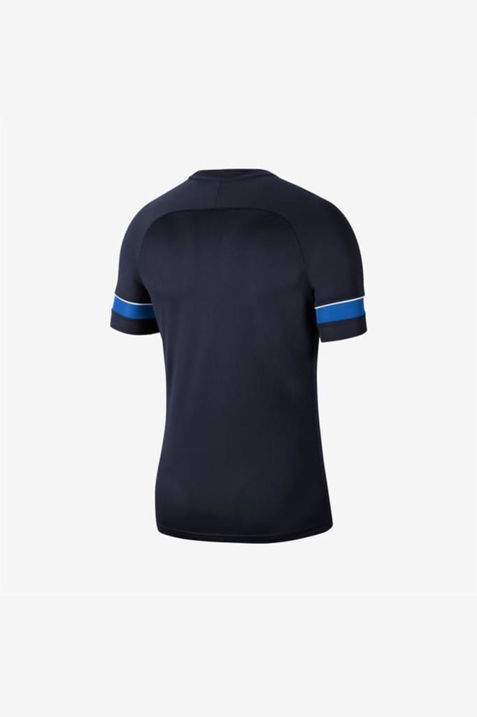 Nike M Nk Df Acd21 Top SS CW6101-453 Lacivert Erkek Futbol Tişörtü