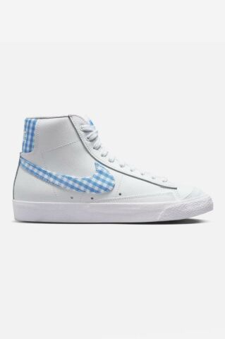 Nike Blazer Mid 77 Plaid Detail FD9163-100 Kadın Sneaker