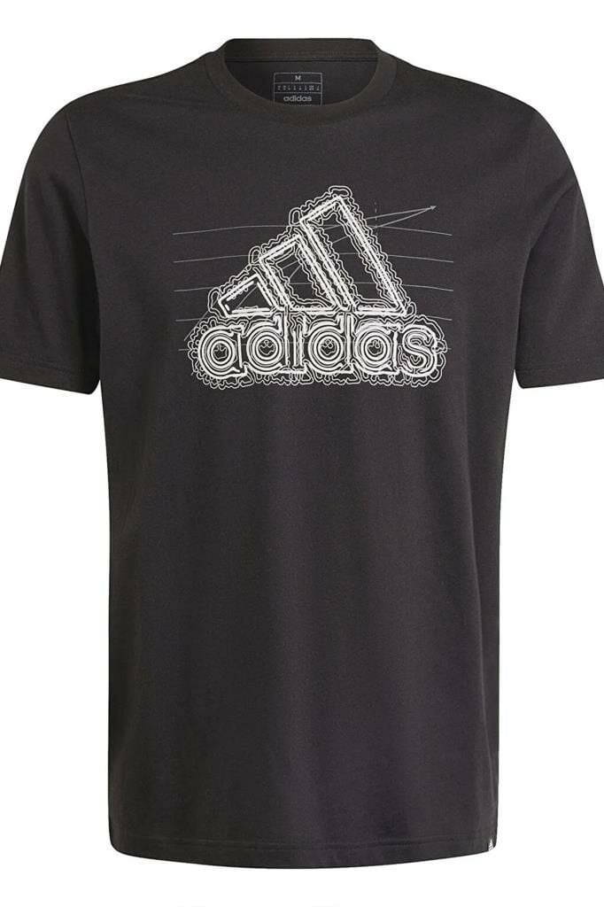 adidas APPAREL IN6258 Siyah Erkek Tişört