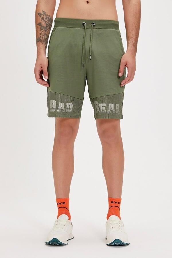 Bad Bear Grid 24.01.18.012Y Yeşil Erkek Şort