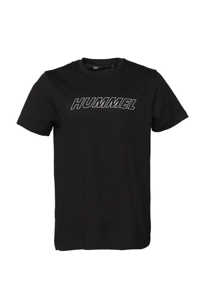 Hummel Callum Cotton 911614-2001 Siyah Erkek Tişört
