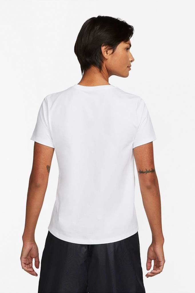 Nike W NSW TEE ESSNTL ICN FTRA DX7906-100 Beyaz Kadın Tişört