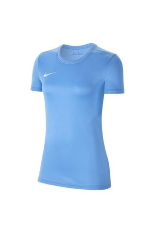 Dri Fit Park 7 BV6728-412 Mavi Kadın Tişört