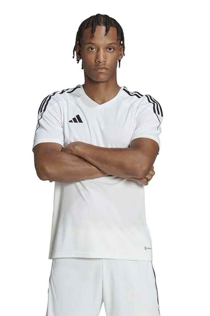 Adidas Tiro 23 Jsy ADHR4610 Beyaz Erkek Spor Tişört