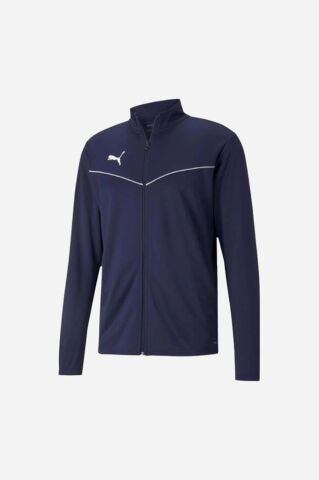 Puma Rise Trg Poly 65739206 Lacivert Erkek Fermuarlı Swaetshirt
