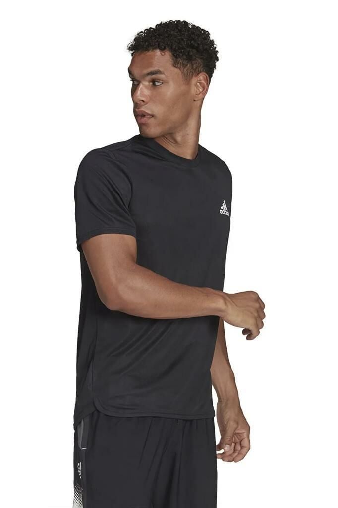 Adidas Aeroready Designed For Movement ADHF7214 Siyah Erkek Tişört