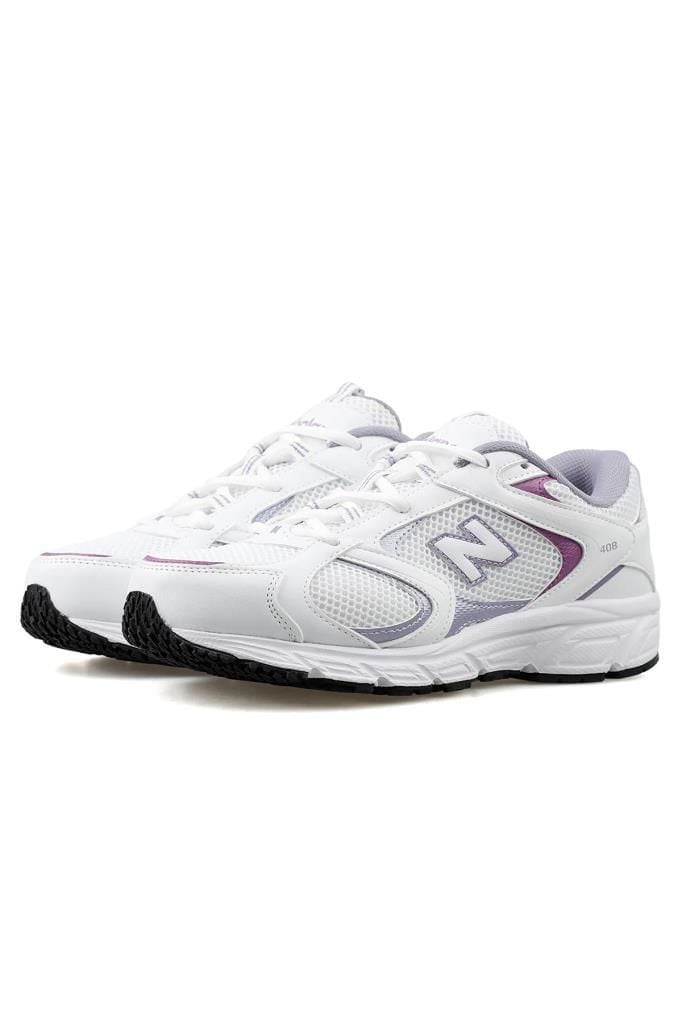 New Balance 408 Lifestyle ML408PL Beyaz & Mor Kadın Günlük Spor Ayakkabı