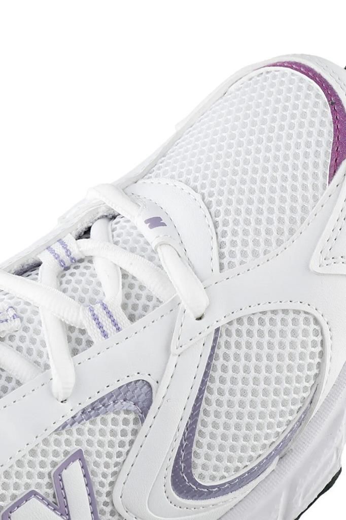 New Balance 408 Lifestyle ML408PL Beyaz & Mor Kadın Günlük Spor Ayakkabı